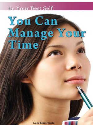 cover image of You Can Manage Your Time